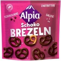 Alpia Schoko Brezeln Zartbitter 140g