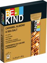 BE-KIND Caramel Almond & Sea Salt 3x30g