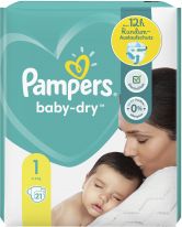 Pampers Baby Dry Gr.1 Newborn 2-5kg Tragepack