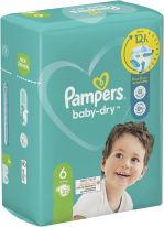 Pampers Baby Dry Gr.6 Extra Large 13-18kg Single Pack 22pcs