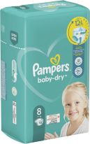 Pampers Baby Dry Gr.8 Extra Large 17+kg Single Pack 18pcs
