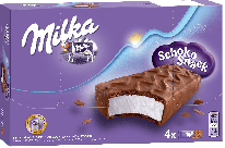MDLZ DE Cooling Milka Schoko Snack 4x29g