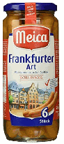 Meica 6 Würstchen Frankfurter Art Saitling 250g