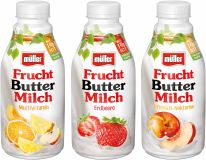 Müller Fruchtbuttermilch 3 sort 500g, 12pcs